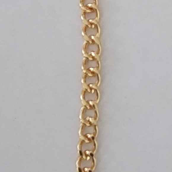 Attic Salt Gold Chain with Lips Parted Charm Pendant - Picture 6 of 8